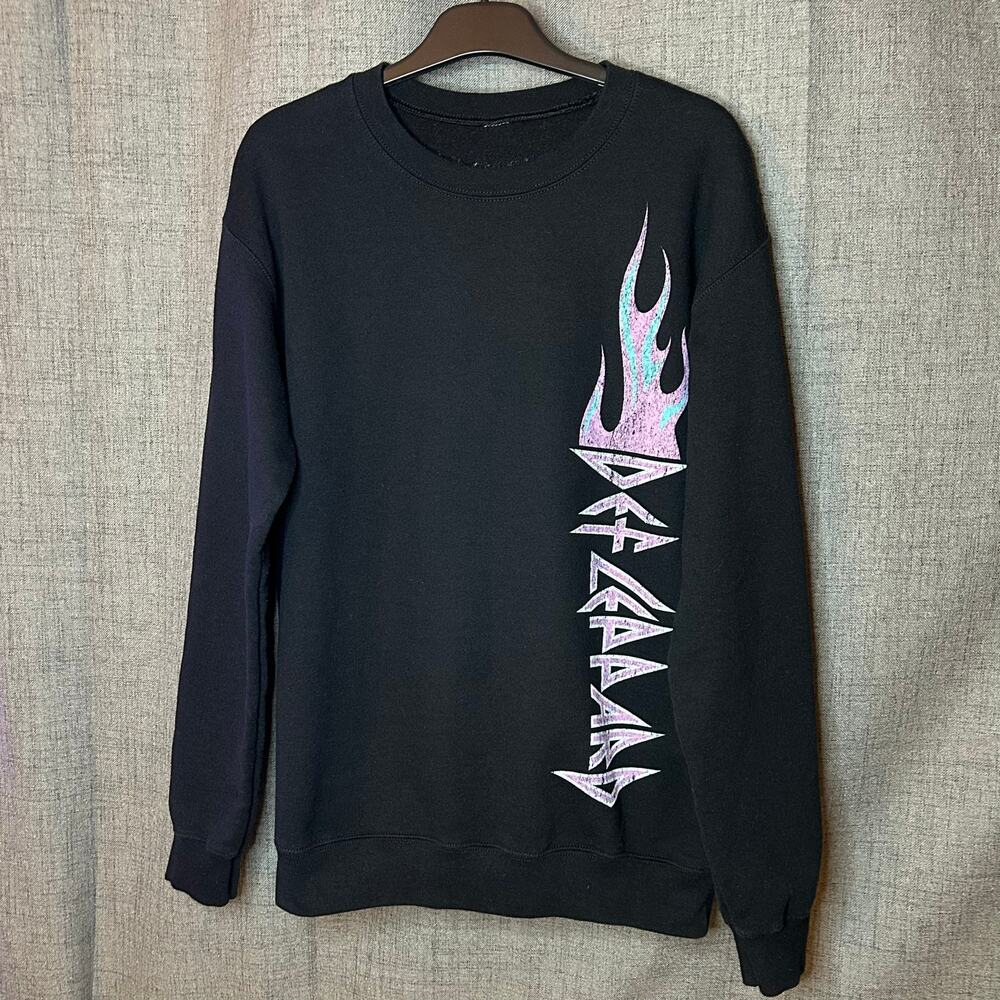 Def Leppard Crewneck Sweatshirt Men's Size Small